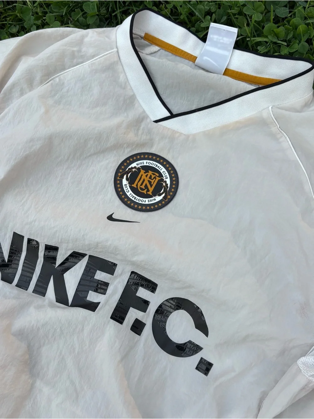 Nike F.C. Men's Cream Pullover Sweater